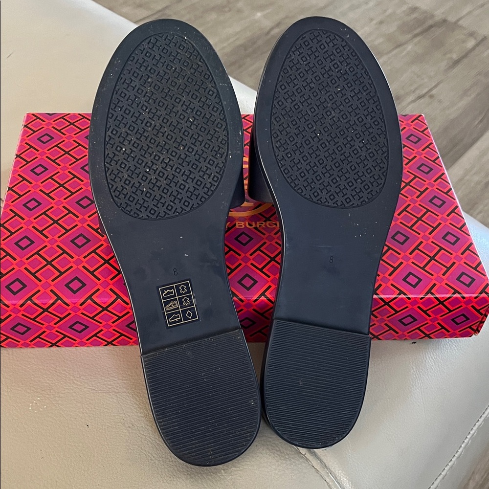 Tory Burch Logo Slide Sandals - Picture 8 of 13